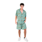 Conjunto bermuda ycamsia hombre bohemio arena formentera