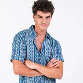 camisa manga corta hombre arena formentera