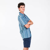 camisa manga corta hombre arena formentera