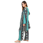 conjunto kimono y pantalón rayón mujer arena formentera