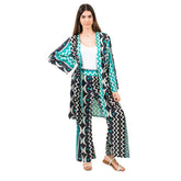 conjunto kimono y pantalón rayón mujer arena formentera