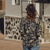 Blusa manga larga para mujer Arena Formentera