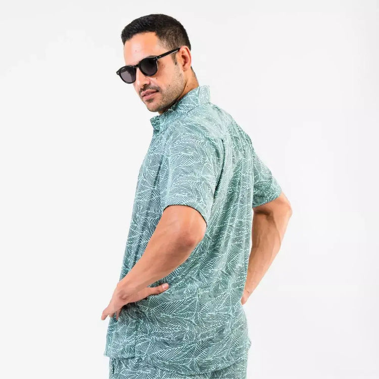 camisa manga corta hombre arena formentera