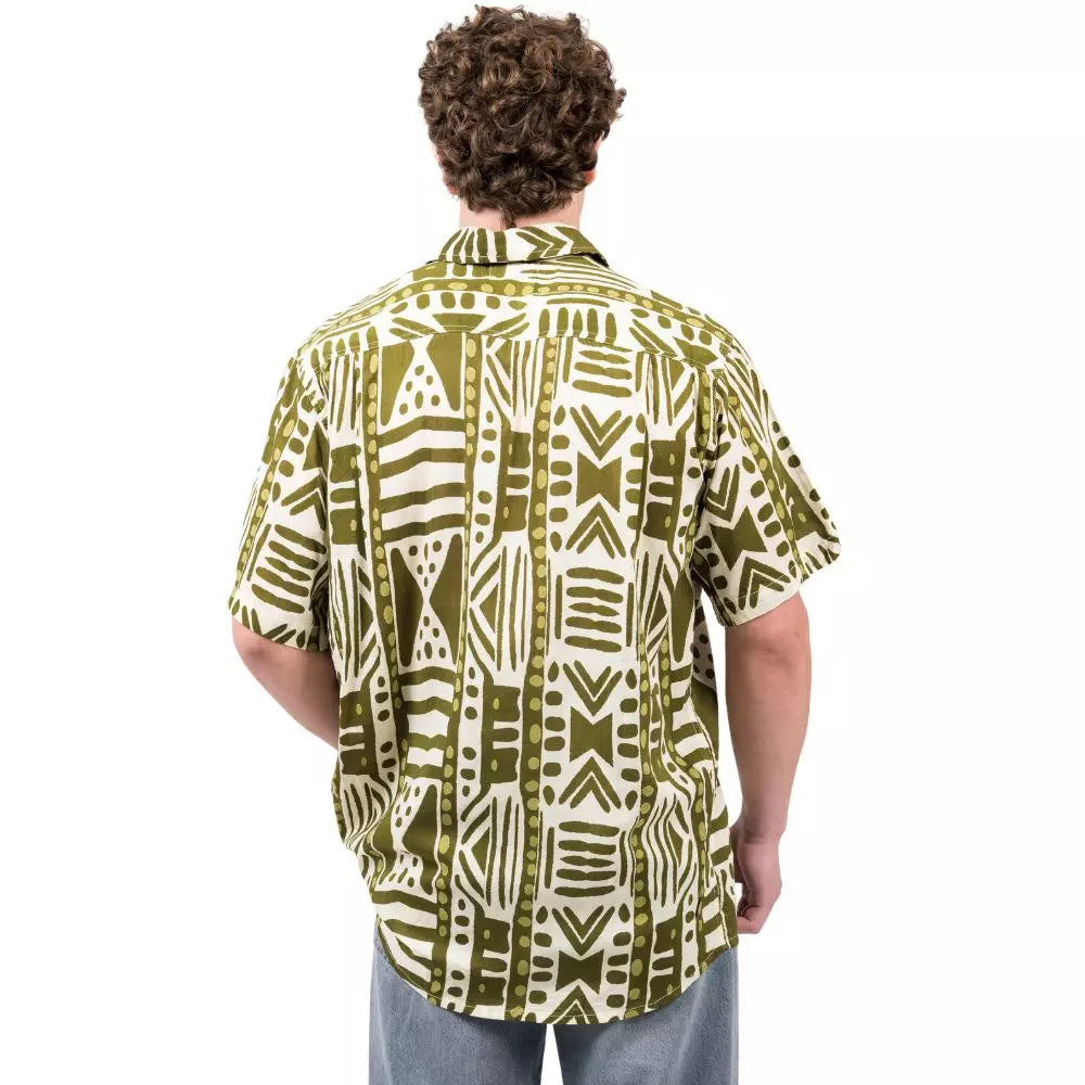 Camisa rayón en verde, Jero