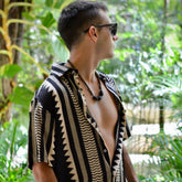 camisa manga corta hombre arena formentera
