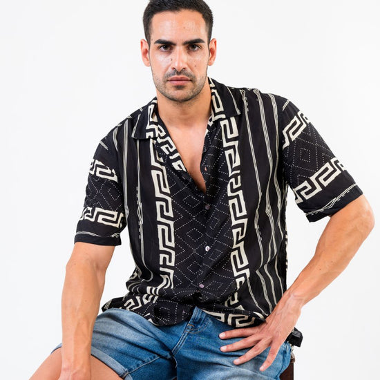 camisa manga corta hombre arena formentera