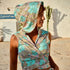 conjunto falda y top con capucha mujer arena formentera