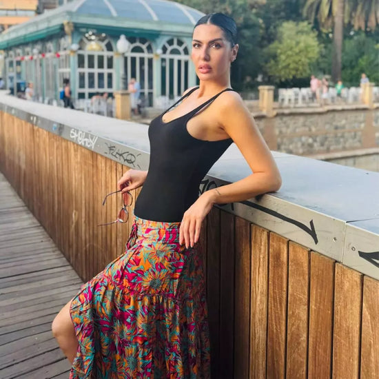 Falda  bohemia Asimetrica,  Vittoria
