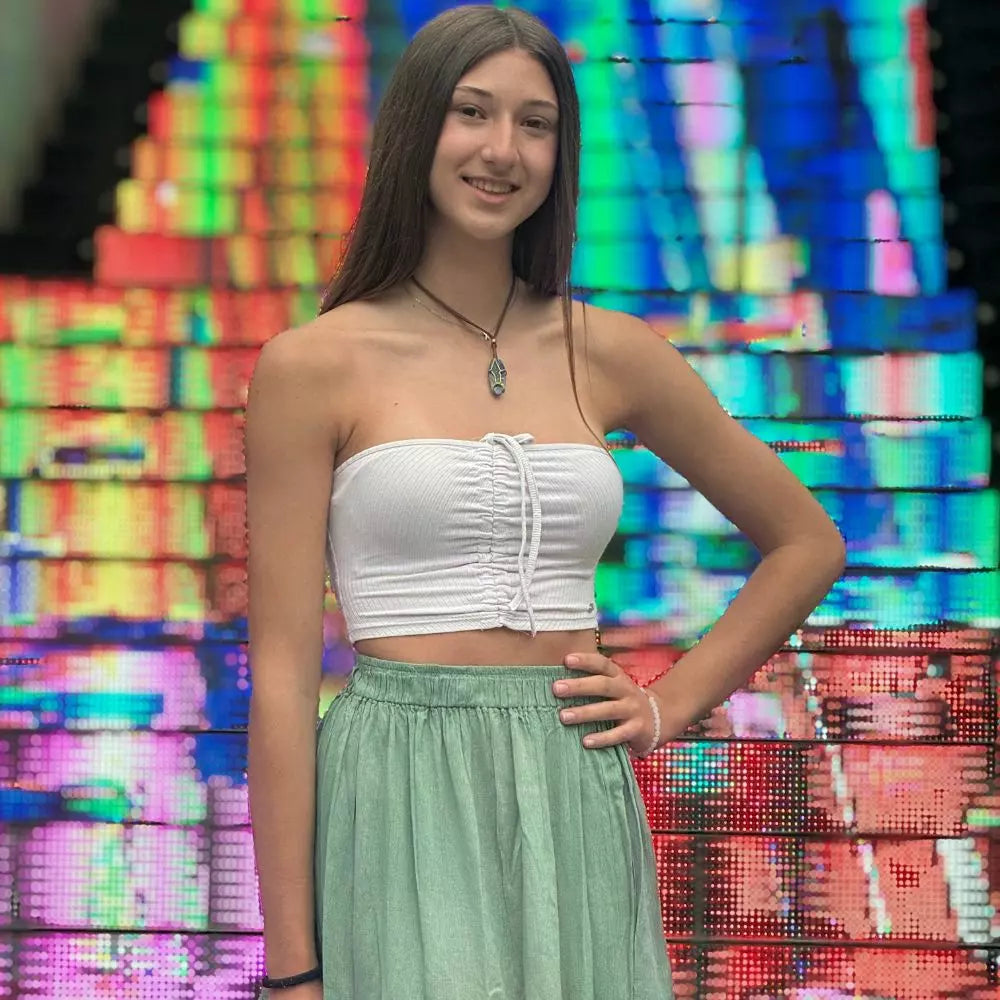 Falda verde, Sun