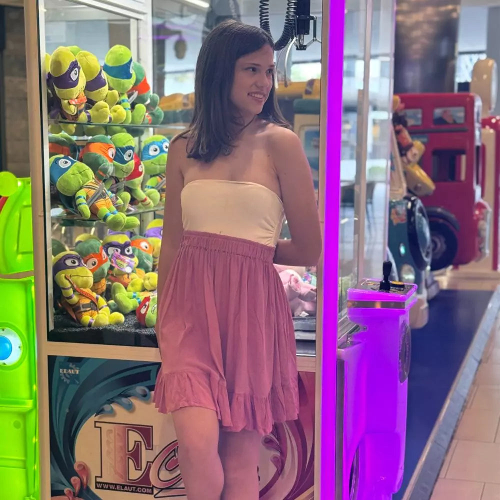 Falda rosa, Sun