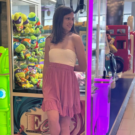 Falda rosa, Sun