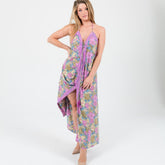 vestido lentejuela bohemio mujer arena formentera