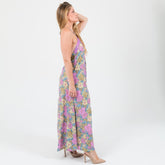 vestido lentejuela bohemio mujer arena formentera
