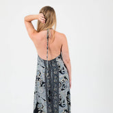 vestido lentejuel amujer arena formentera