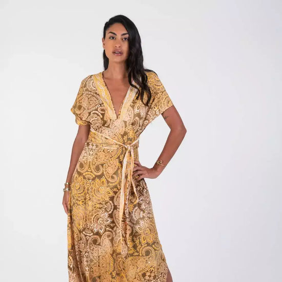 vestido mil formas mujer arena formentera