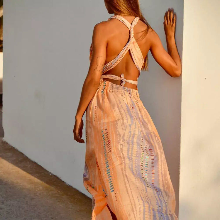 vestido mil formas mujer arena formentera