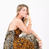 Vestido boho leopardo