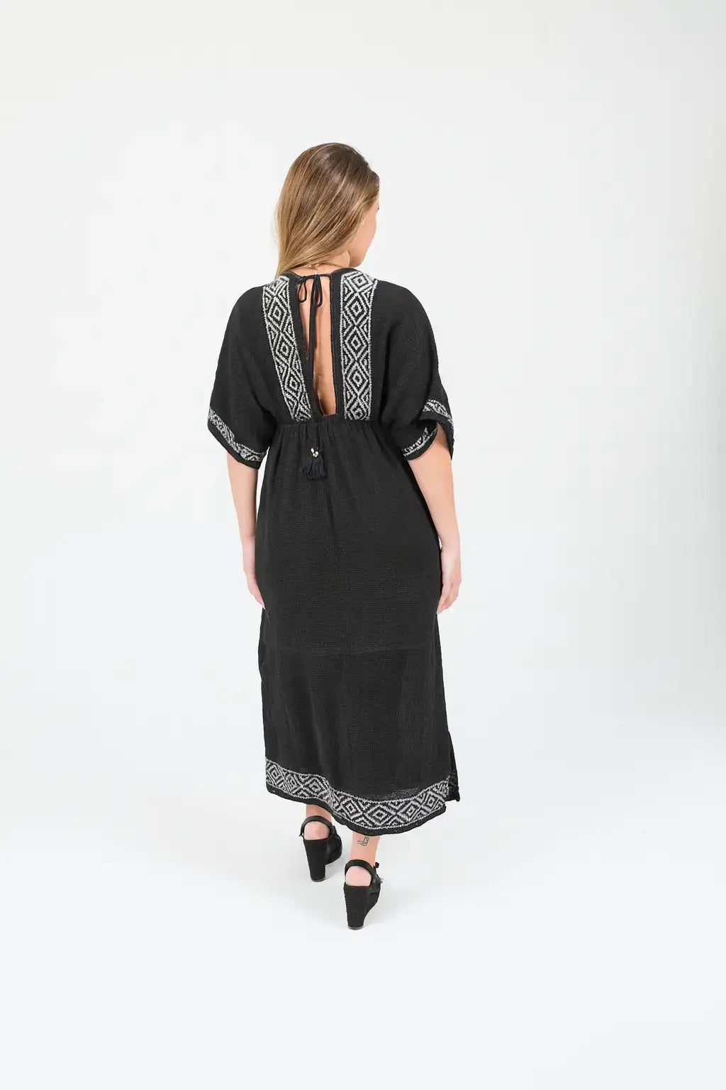 Vestido con manga mariposa, Sofía
